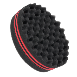 hair sponge for curly hair, used to create curls or twists