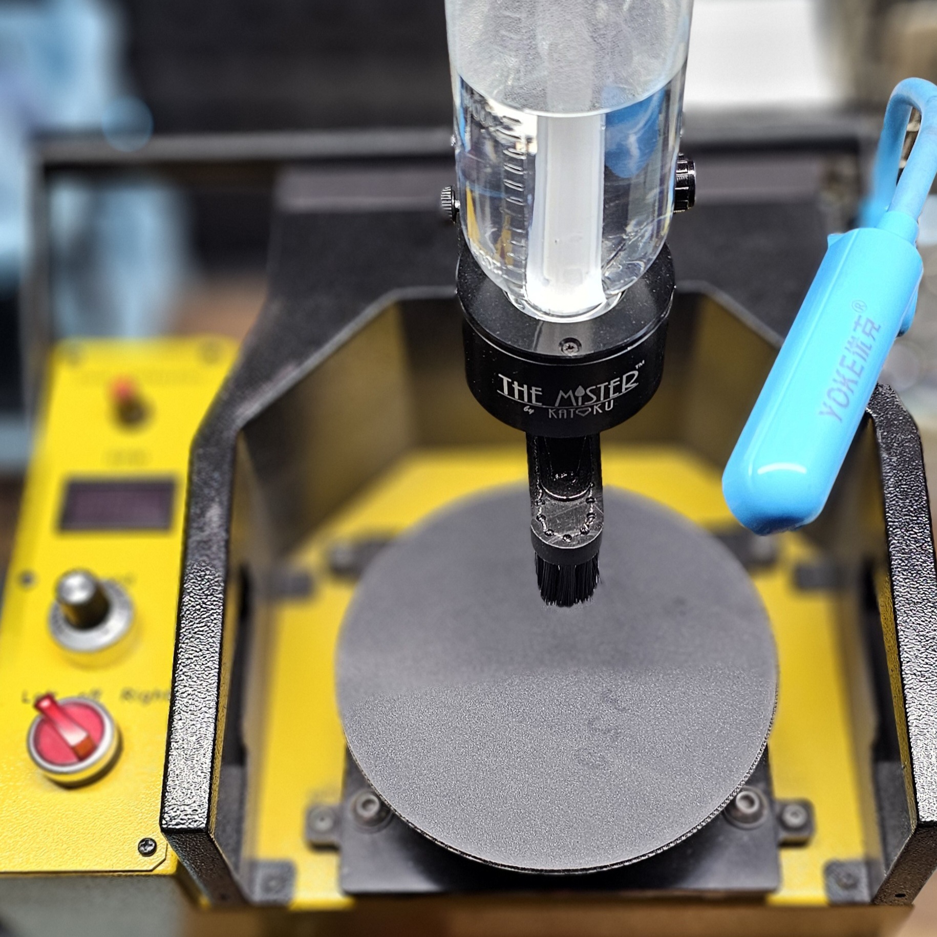 our new scissor sharpening machine is state-of-the-art and was manufactured in USA